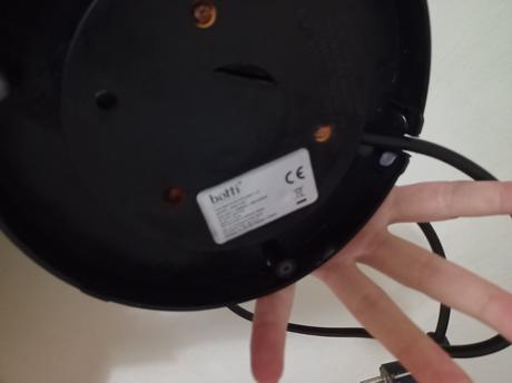 Botti electric rýchlovarná sklená kanvica so svete,