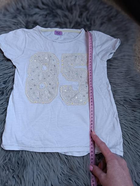 Tričko s číslom veľ. 122, 122