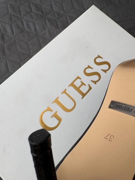 Kožené lodičky guess, guess,37