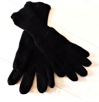 Teplé vlnené rukavice, xl