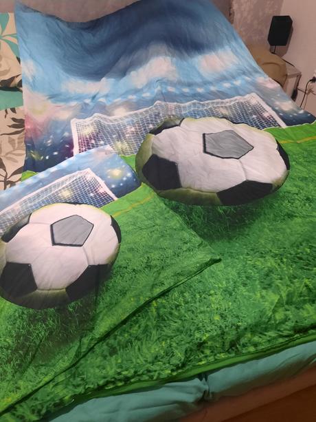Obliečky futbal, šírka (cm): 80,dĺžka (cm): 200