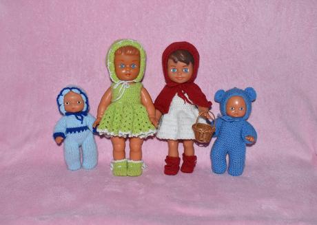 Gumotex retro bábiky,