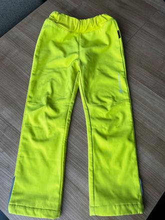 Softshelove zateplené nohavice, alpine pro,116