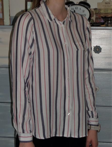 Pásikavá blúza, s