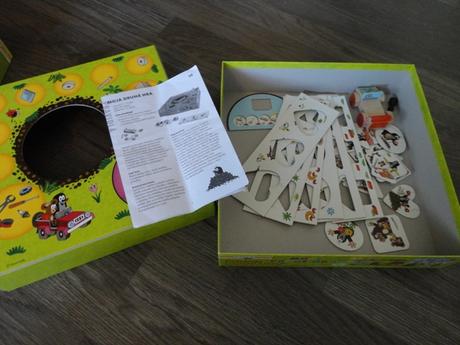 Detská spoločenská hra o krtkovi - moja druhá hra,