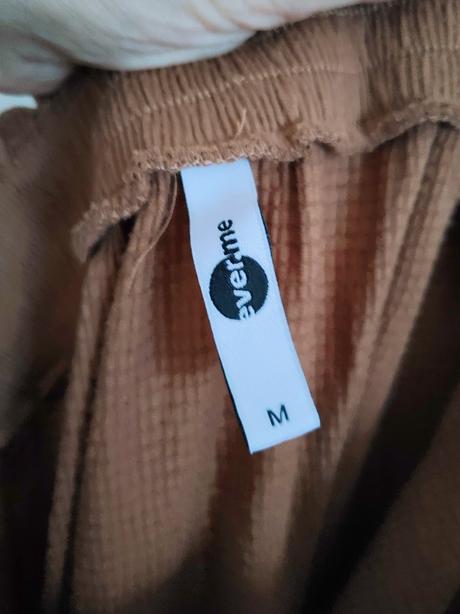 Hnedá midi sukňa, m