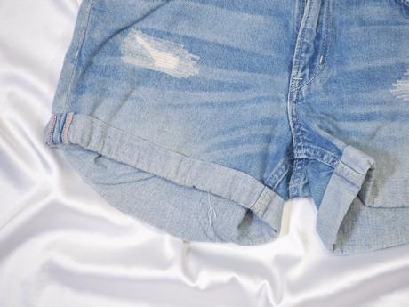 Kvalitné riflové kraťasy h&m, h&m,170