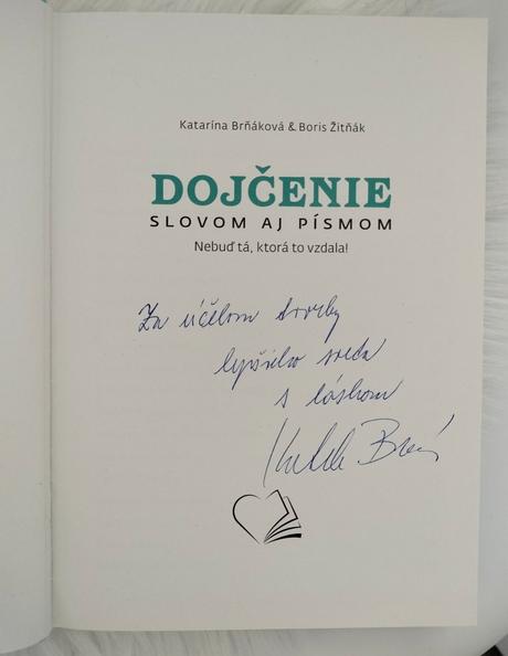 Kniha dojčenie slovom aj písmom, 