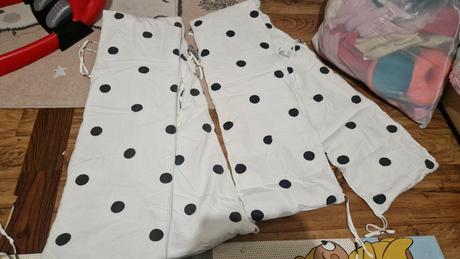 Mantinel do postieľky, šírka (cm): 30