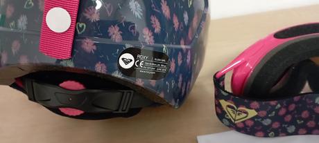 Lyžiarska prilba+ okuliare roxy, roxy