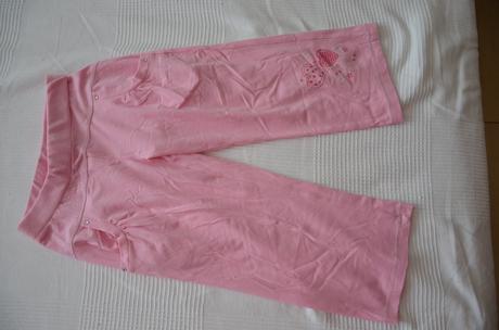 Dievčenské 3/4 capri nohavice, 140