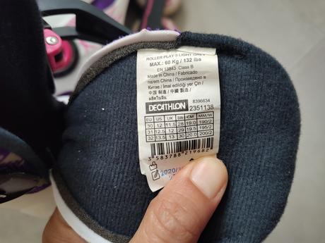 In-line korčule oxelo, veľ. 30-32, 31