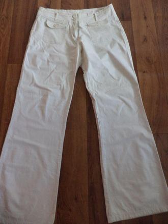 Damske letne kremove nohavice, 44