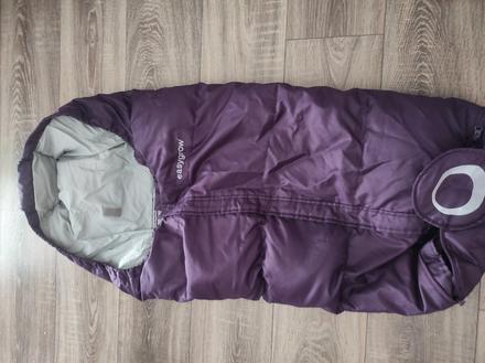 Teplý fusak easygrow fialový,