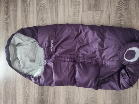 Teplý fusak easygrow  fialový, 