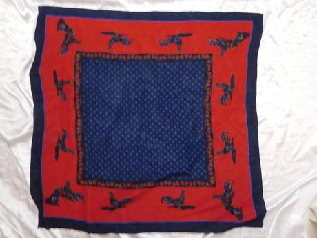 Kvalitná luxusna hodvabna elegantná šatka, xl