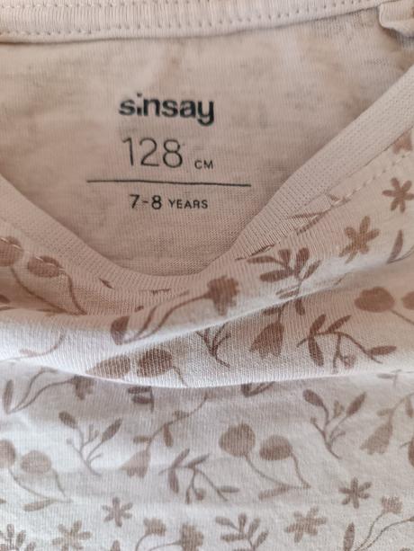 Tričko s dlhým rukávom, sinsay,128
