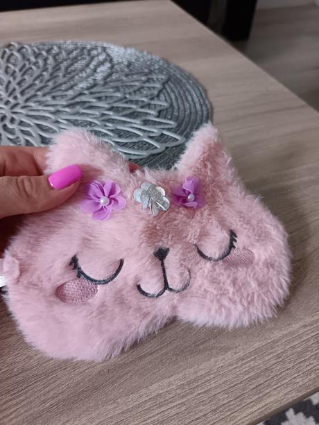 Mačičková čelenka s kvietkami,