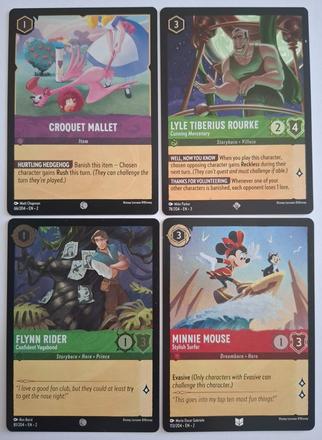 Zberateľské kartičky disney lorcana (aj), 