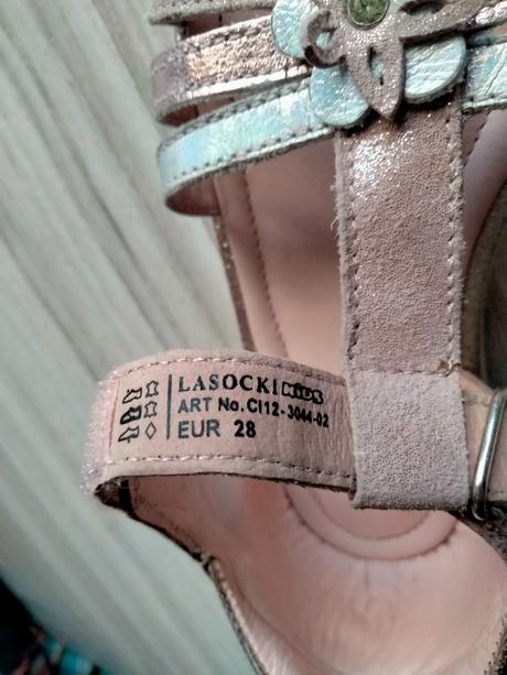 Kozenne sandalky, lasocki,28