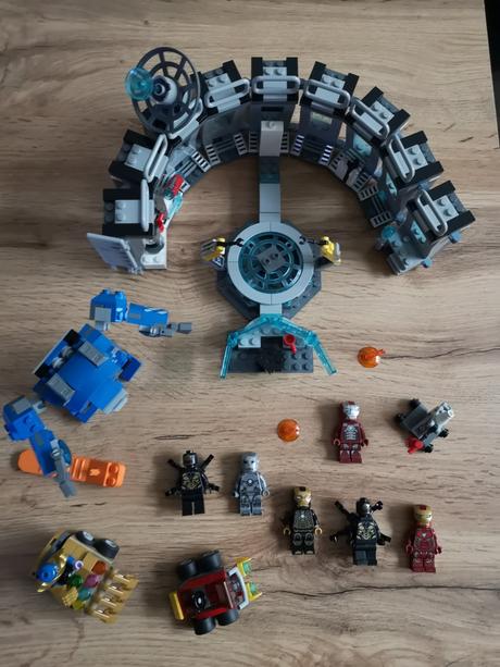 Lego marvel avengers 76125 iron man a jeho obleky,