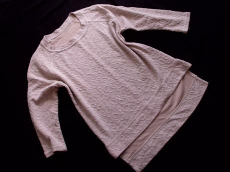 Béžovo-hnedé tričko s-m, s