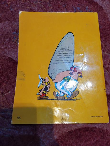 Asterix komix v anj,