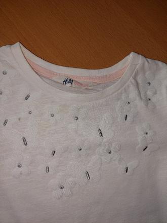 Dievčenské tričko 122, h&m,122
