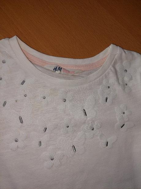 Dievčenské tričko 122, h&m,122