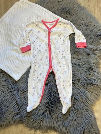 Dievčenský overal vzorovaný  (74), baby,74