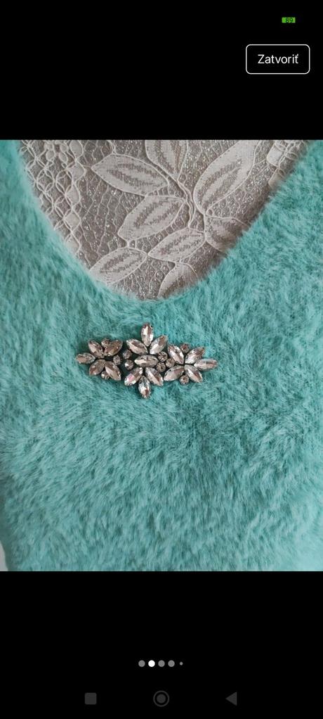 Dámsky krátky svetrík alpaka, 