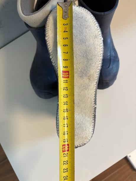 Gumáky s teplou vložkou, decathlon,32