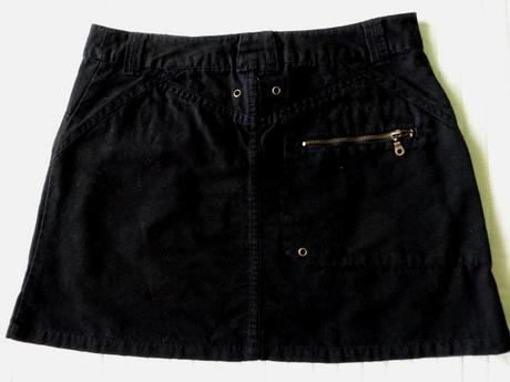 Čierna sukňa h&m, veľ.38, h&m,38