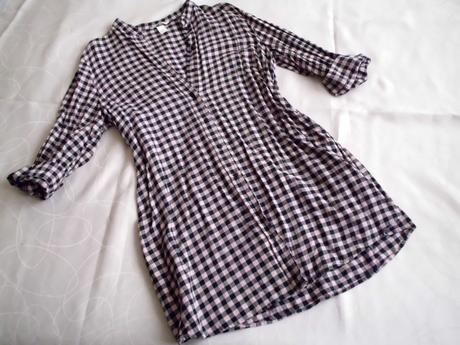 Tunika kocka m-l, h&m,l