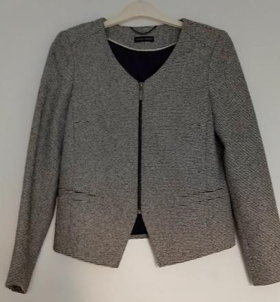 Hrubšie sako na zips, m