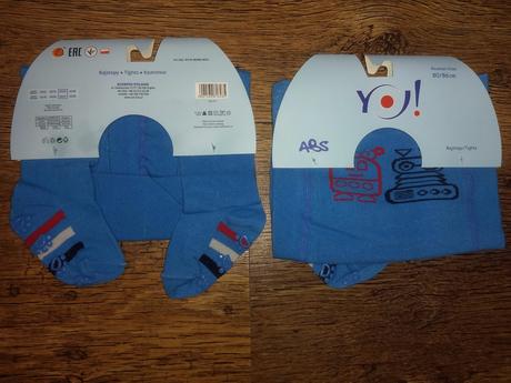 Bavlnené s pogumovanymi chodidlami, 80 / 86