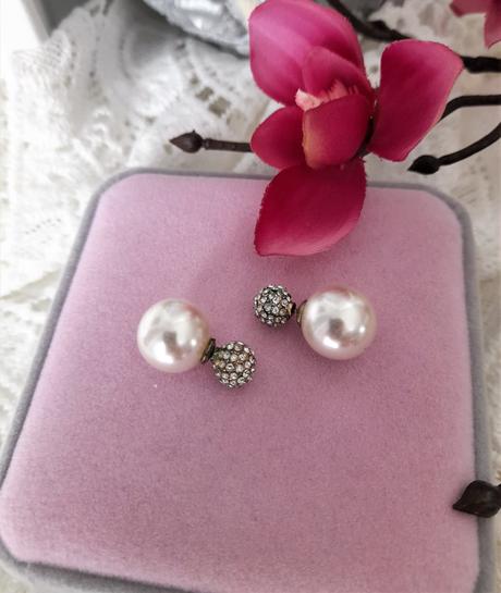 Náušnice perly,