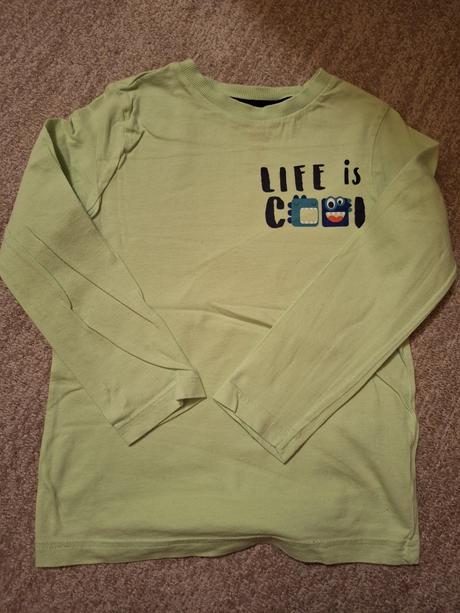 Tričká dlhý rukáv mix značiek, 122
