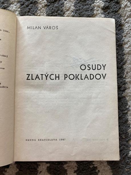 Osudy zlatých pokladov vároš milan (1967), 