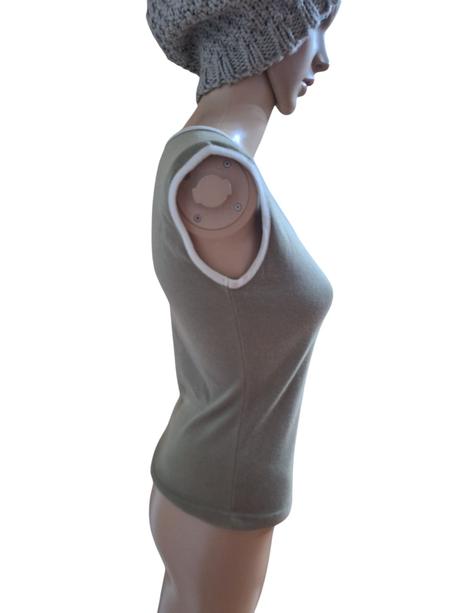 Dámske elastické tričko, m