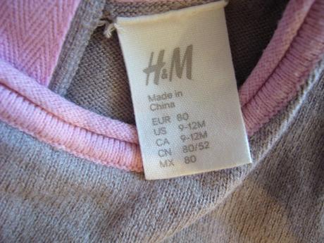 Detské šaty, h&m,80