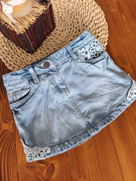 Riflová sukňa ovs 116, ovs,116