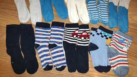 Teplé hrubé ponožky 27-30, 30