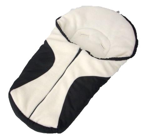 Fusak do autosedačky-fleece,