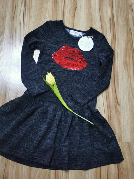 Šaty s meniacim obrázkom happy girls, 116