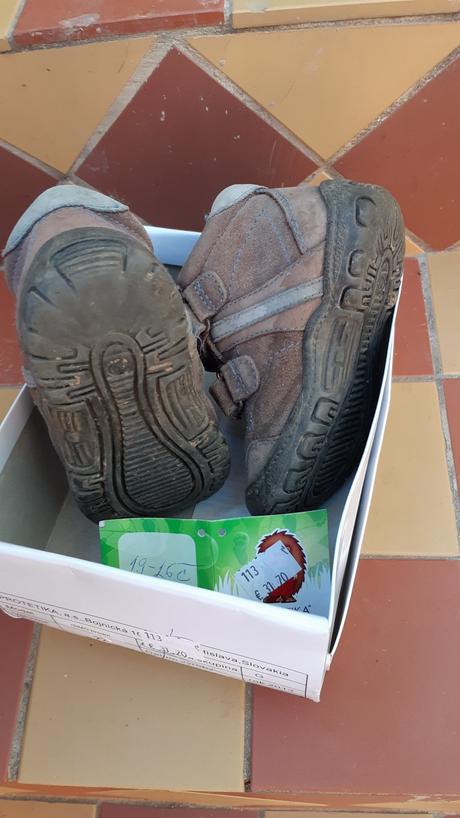 Jesenne topanky c.22, protetika,22