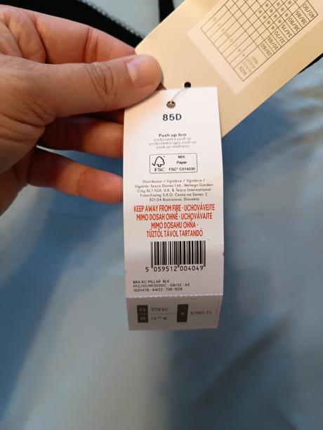 Podprsenka f&f - 85d, f&f,85d