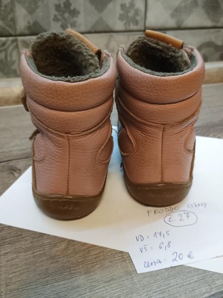 Čižmy froddo č.27, froddo,27