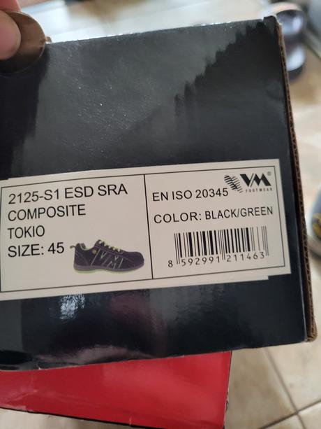 Vm footwear pracovná obuv 45, 45