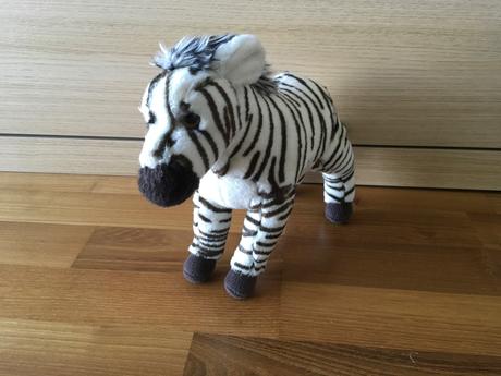 Plysova zebra nepouzivana,